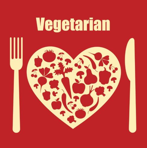 vegetarian heart